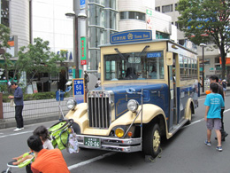 会津バス　ピカリン号の写真
