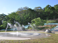 信夫山公園全景写真