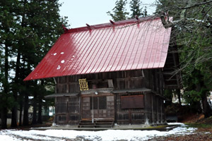 白鳥神社　本殿の写真
