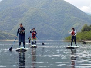 もにわっ湖SUP体験会