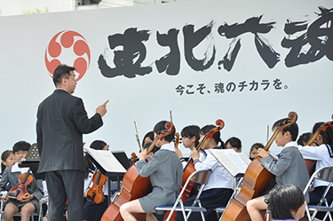 付属小学校合唱部・合奏部の写真