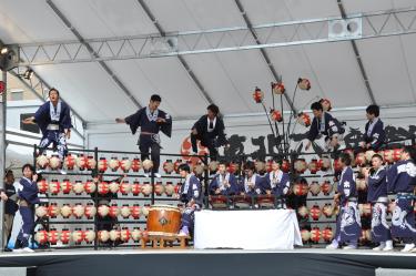 二本松の提灯祭りの写真