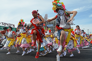 「青森ねぶた」パレードの写真