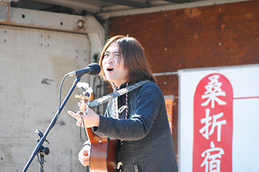 2012年3月 桑折宿復興大市での写真