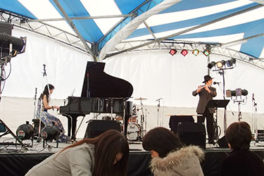 2012年3月　ふくしまミュージックフェスタ2012での写真
