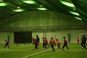 福島ユナイテッドＦＣ　U-12　練習風景2